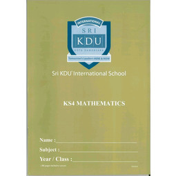 SKIS KS4 Mathematics (New) (Exchange KS4 Maths Writing Book)
